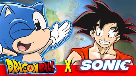 Sonic Copiando Goku HISTORIA Dragon Ball Advanced Adventure YouTube