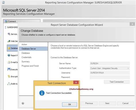 Sql Server Reporting Services Configuration Manager