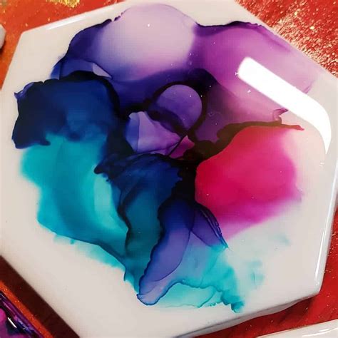 Some of Our Favorite Alcohol Ink Techniques - AcrylicPouring.com