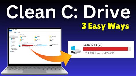 How To Clean C Drive In Windows Easy Ways Youtube