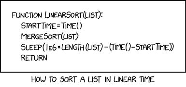 linear sort computer borders