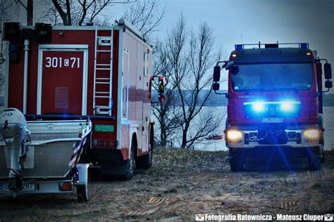 Kujawsko Pomorskie Tragedia na jeziorze Wolickim w pow żnińskim Nie