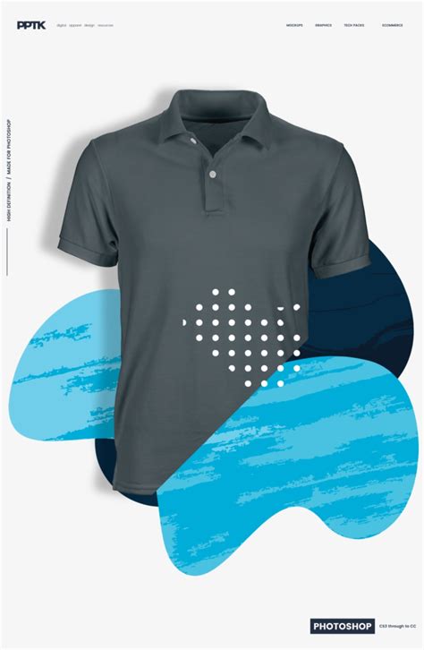 38+ Polo T-Shirt Design Template Psd PNG - Unique Design