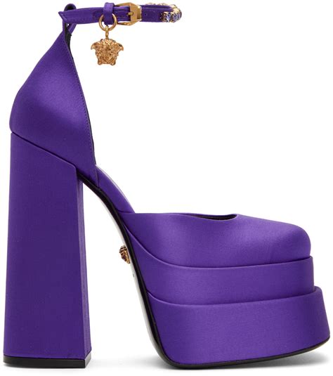 Purple Heels With Diamonds