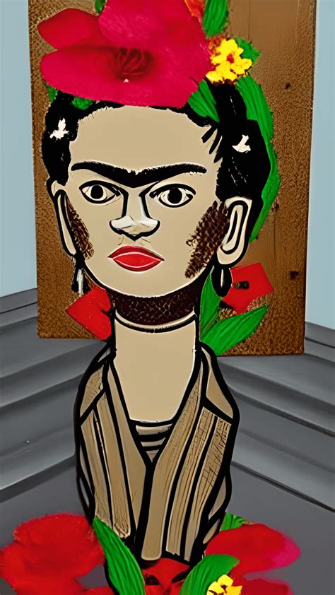 Frida Kahlo Broken Column · Creative Fabrica