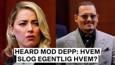 Amber Heard kræver at sagen mod Johnny Depp går om Forkert jurymedlem