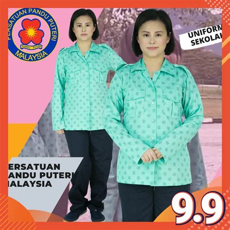 CY 1903 UNIFORM Pandu Puteri Pakaian Seragam Pandu Puteri Baju