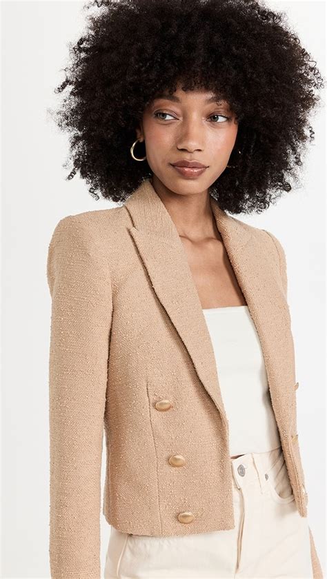 Lagence Inez Cropped Blazer Shopbop