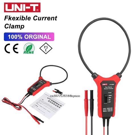 Uni T Ut Cs A C D A Ac Current Flexible Clamp Meter Flex Clamp