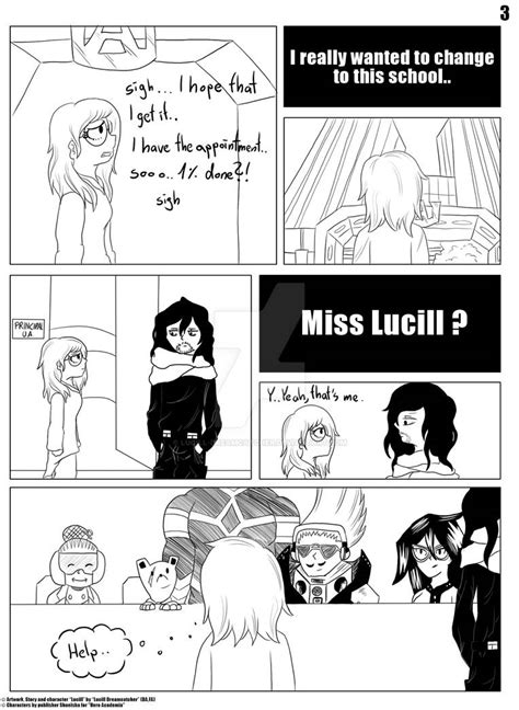 Bnha Manga Comic Page 03 2019 By Lucill Dreamcatcher On Deviantart