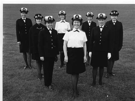 Eight women police officers in new Surrey uniform available as Framed ...