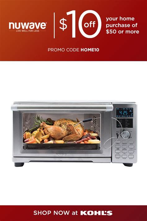 NuWave Bravo XL Air Fryer Convection Oven As Seen On TV Toaster Oven