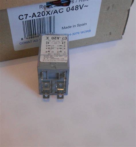 Comat Releco C A X Relay Pins V Ac Part No C A X Ebay