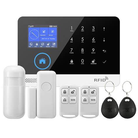 Sistema Alarma Wifi Gsm Pantalla Color Infotecnologia Sur