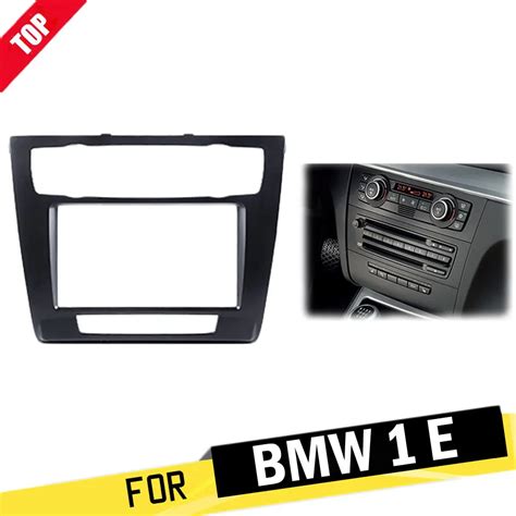 Longshi Newest Double Din Car Radio Fascia Trim Kit For Bmw