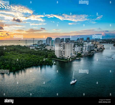 Fort Lauderdale Skyline Panorama Fotografías E Imágenes De Alta