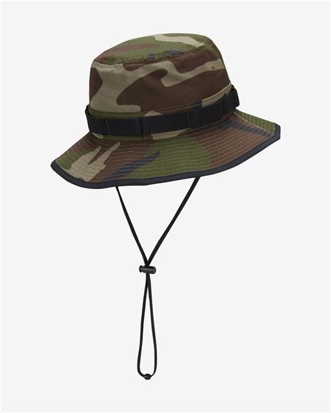 Nike Dri-FIT Apex Camo Print Bucket Hat. Nike NO