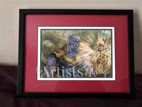 Print Thanos Infinity War The Artists Alley