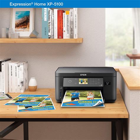 Epson Expression Home Xp 5100 Wireless Color Photo Printer With Scanner And Copier Amazon Dash