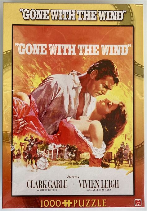 1000, Jumbo, Gone with the Wind (Movie Poster) - Rare Puzzles