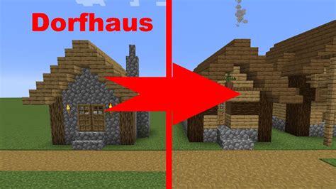 Minecraft Dorfhaus Umbauen Tutorial TheMoGamer YouTube