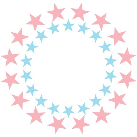 Stars In A Circle Shape With Colorful 24901643 Vector Art At Vecteezy