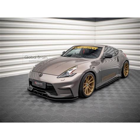 日産 フェアレディz 370z Z34 後期 Nismo サイド スカート カバー スポイラー レーシング Nissan 370z Z34