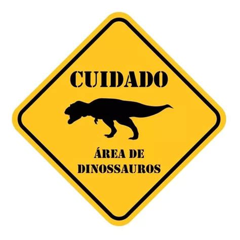 Quadro Infantil Cuidado Rea De Dinossauros X Mercadolivre