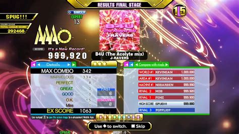 DDR A3 B4U The Acolyte Mix ESP 13 999 920 PFC YouTube