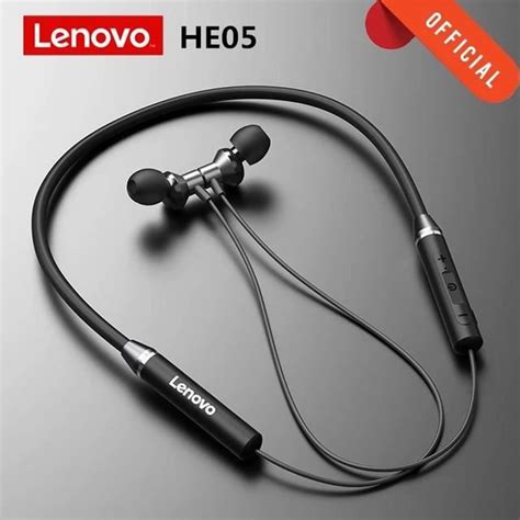 Casques Écouteurs sans fil d origine Lenovo QT82 Ture contrôle tactile