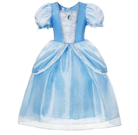 Beautiful Blue Cinderella Princess Dress Costume Set Birthday Etsy