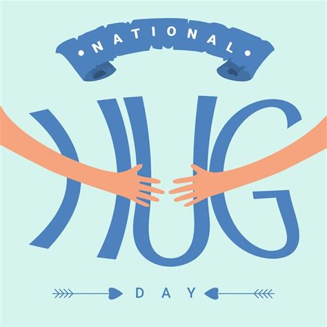 Premium Vector | National hug day vector illustration. National Hug day ...