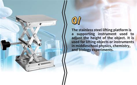 Hilitand Aluminum Oxide Laboratory Lifting Platform Stand Stand