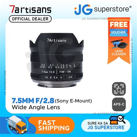 7Artisans Photoelectric 7 5mm F 2 8 Fisheye Wide Angle Lens For Sony E