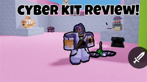 How Good Is The New Cyber Kit Cyber Kit Review Roblox Bedwars Youtube