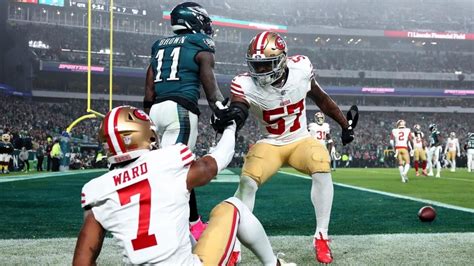 NFL Week 13 scores, highlights: 49ers, Panthers star defenders, Eagles head of security ejected ...