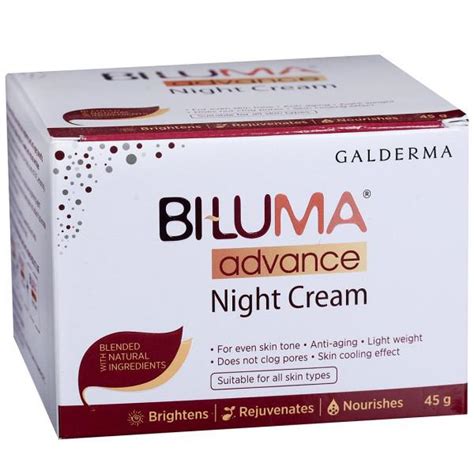 Biluma Advance Night Cream Uses Side Effects And Price Won A Blog