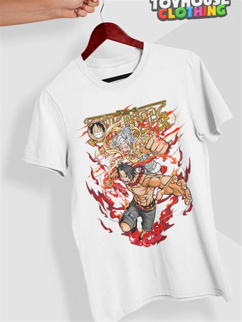 Jual Kaos Anime One Piece Gear Luffy And Ace Ver Tyh Cloth