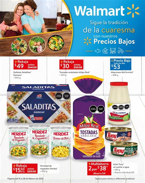 Folleto Walmart Precios Bajos 15 Al 28 De Febrero 2023