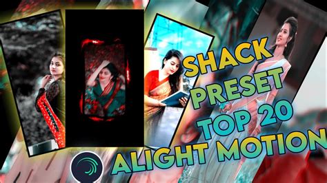 Shake Preset Top 20 Alight Motion Alight Motion Shake Effect Alight