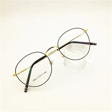 Eyesilove classic women myopia glasses customized myopia eyeglasses round frame prescription ...