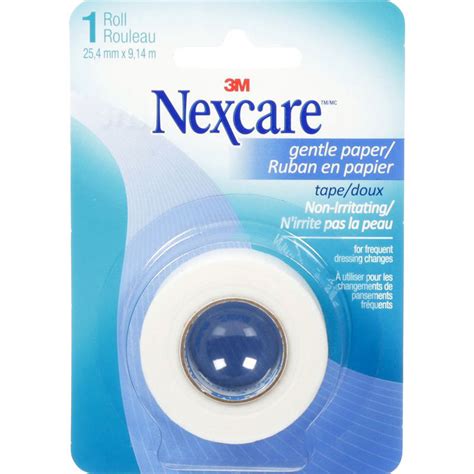 3m Nexcare Gentle Paper Tape 254mm X 91m London Drugs