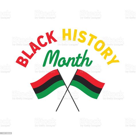 Black History Month Icon Badge Stock Illustration - Download Image Now ...