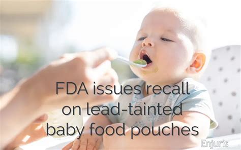 Baby Applesauce Pouches Recalled for High Levels of Lead