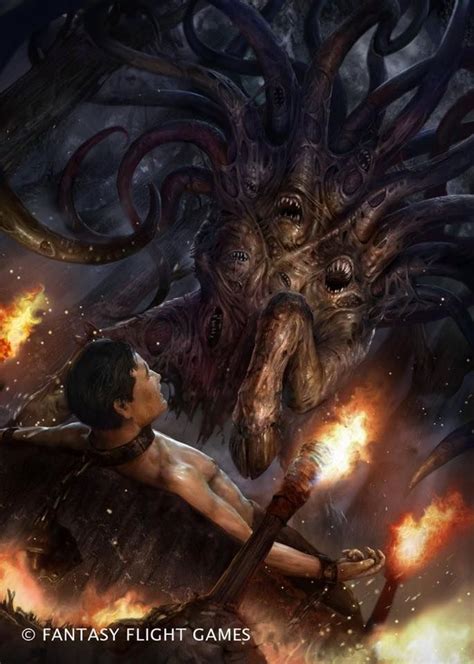 Lovecraft Monsters Lovecraftian Horror Dark Fantasy Art