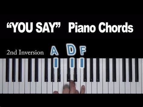 You Say (Lauren Daigle) - How to Play on the Piano [F] | Piano ...