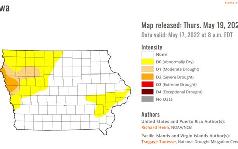 Iowa Drought Conditions DreamDirt