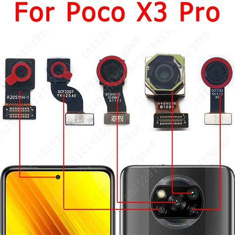 Original Front Back Camera For Xiaomi Mi Poco X Pro Selfie Frontal