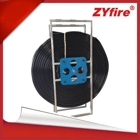 Zyfire 10 Inch 240 Psi TPU Layflat Hose Black High Pressure Frac Water