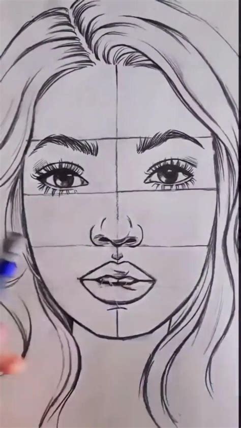 Easy Girl Face Drawing Tutorial For Beginners Artofit